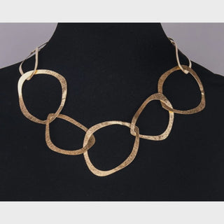 NTA Bronze Organic Oval Link Collar
