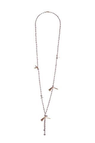 NTA Dragonfly Pearl Necklace