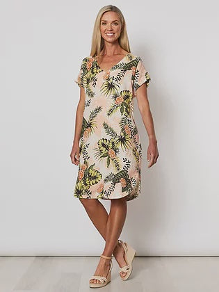 GS Tropical Linen Dress